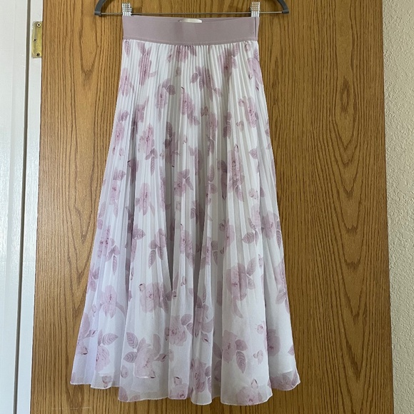 SPRING SAKURA PRINCESS MIDI SKIRT - Picture 1 of 4